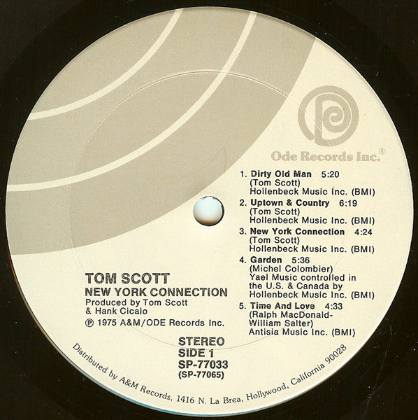 Tom Scott - New York Connection | Near Mint (NM) Near Mint (NM)