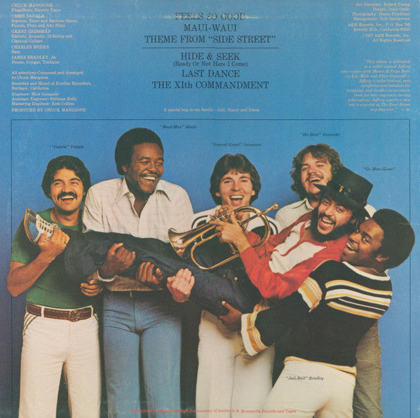Chuck Mangione - Feels So Good (VINYL) | Near Mint (NM) Excellent (EX)