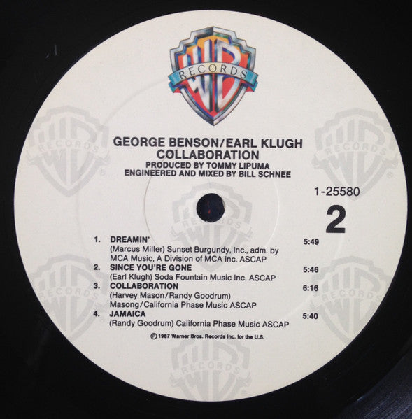 George Benson - Collaboration (VINYL) | Near Mint (NM) Near Mint (NM)