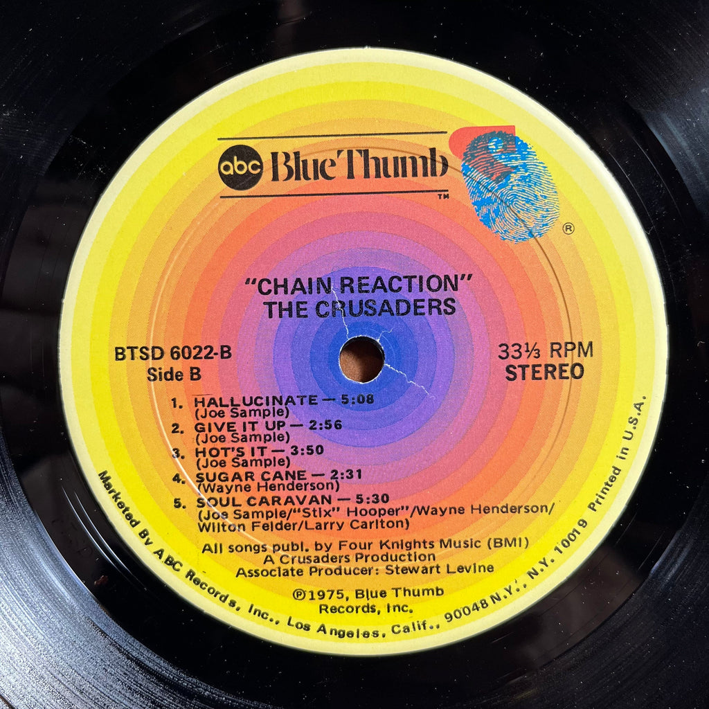 The Crusaders - Chain Reaction (VINYL) | Near Mint (NM) Excellent+ (EX+)