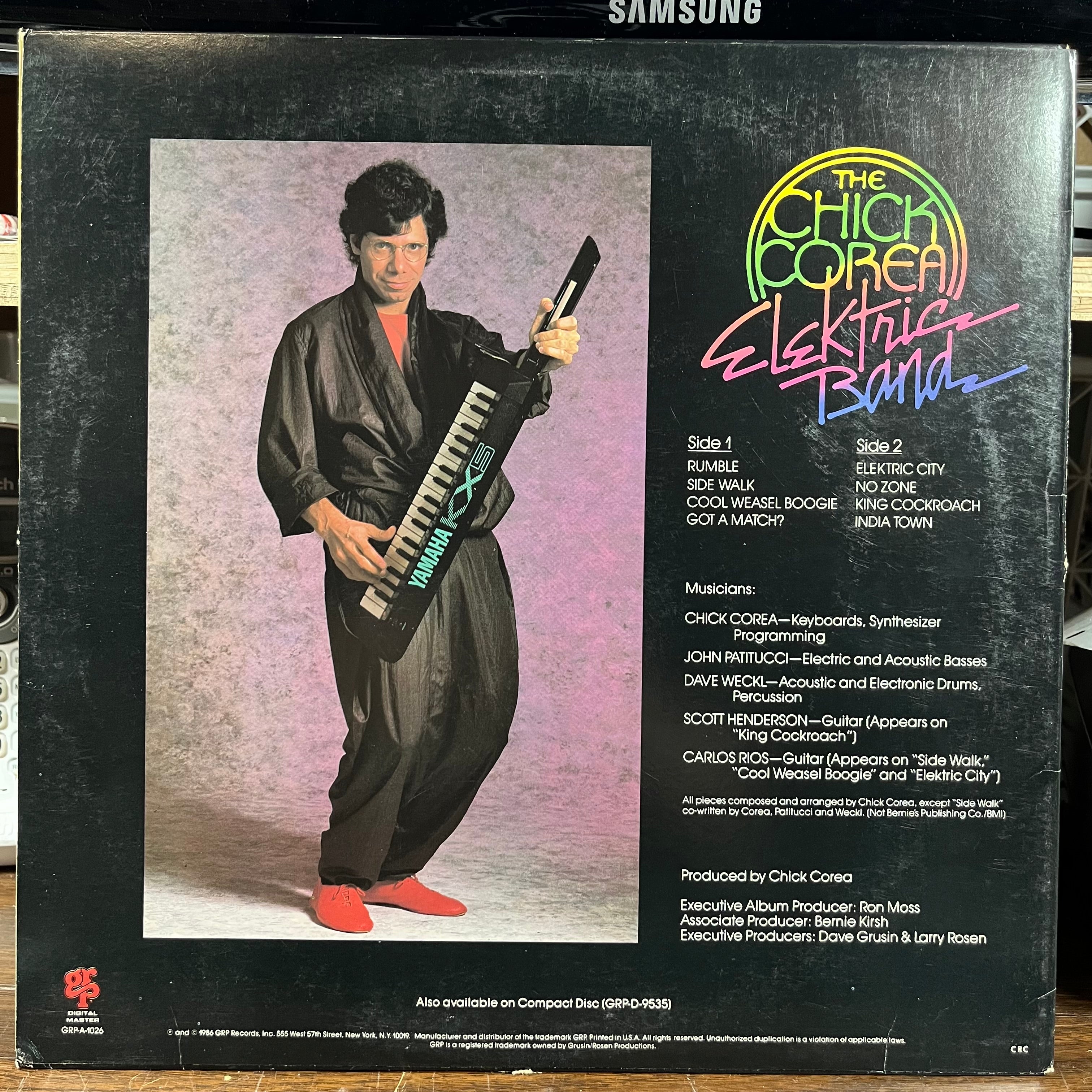 The Chick Corea Elektric Band - The Chick Corea Elektric Band (VINYL) | Near Mint (NM) Excellent+ (EX+)
