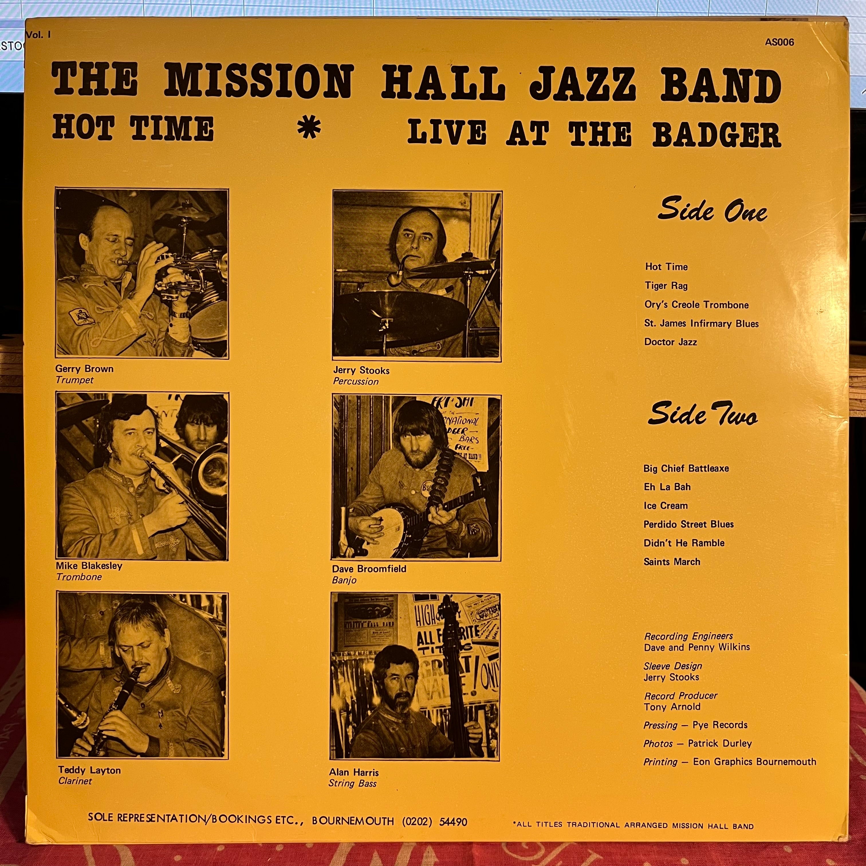 The Mission Hall Jazz Band - Hot Time | Near Mint (NM) Near Mint (NM)