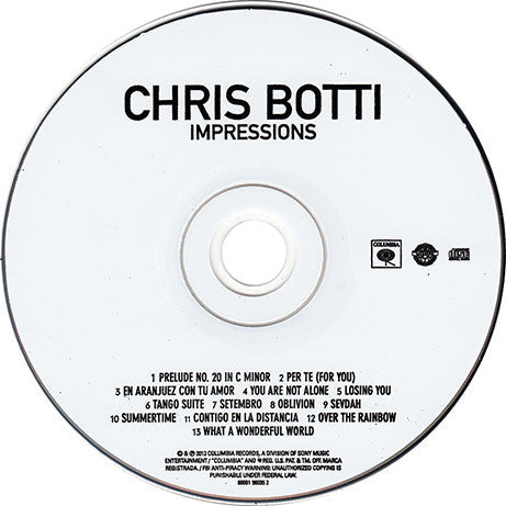 Impressions (CD) | Near Mint (NM) Near Mint (NM)