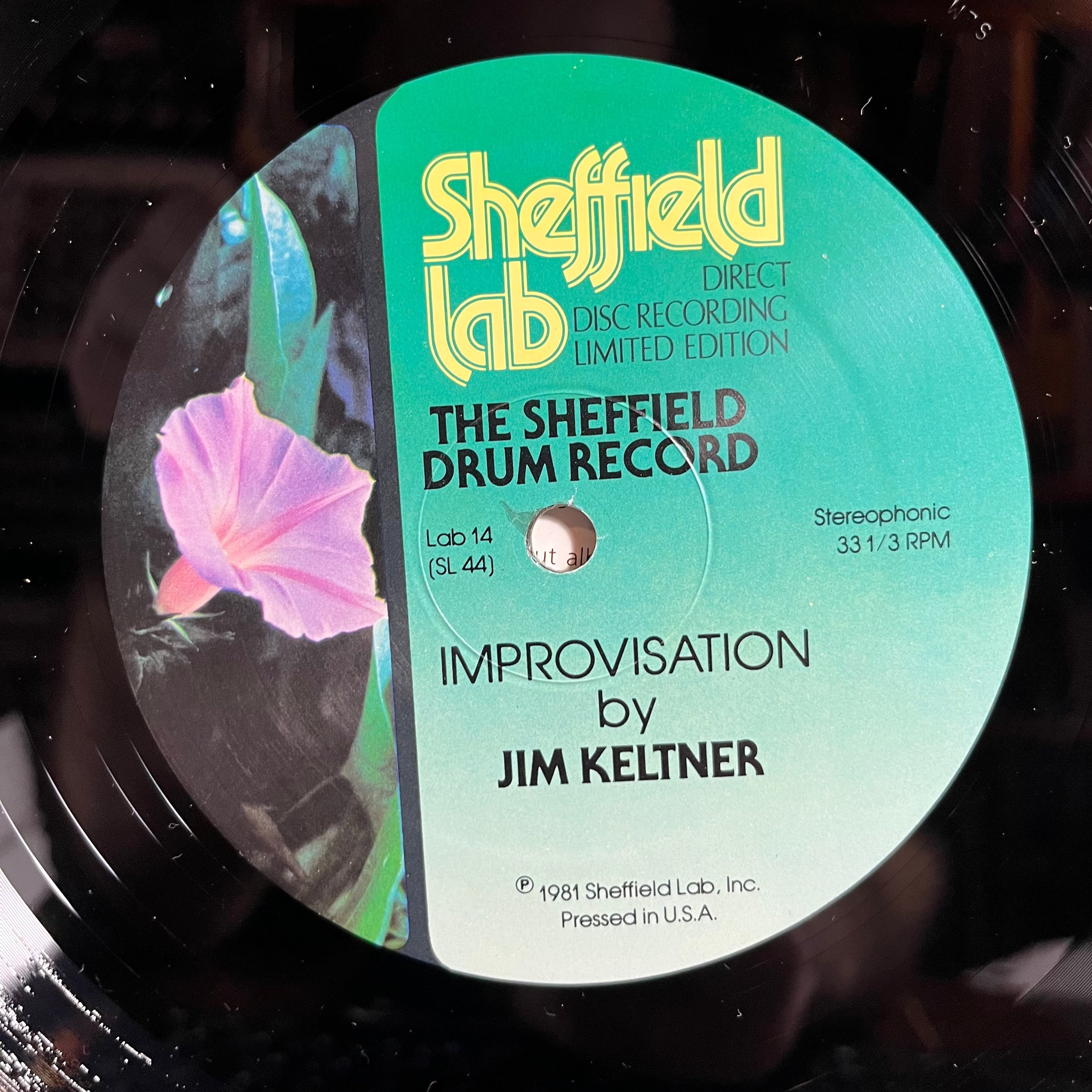 Jim Keltner - The Sheffield Drum Record (VINYL) | Near Mint (NM) Near Mint (NM)