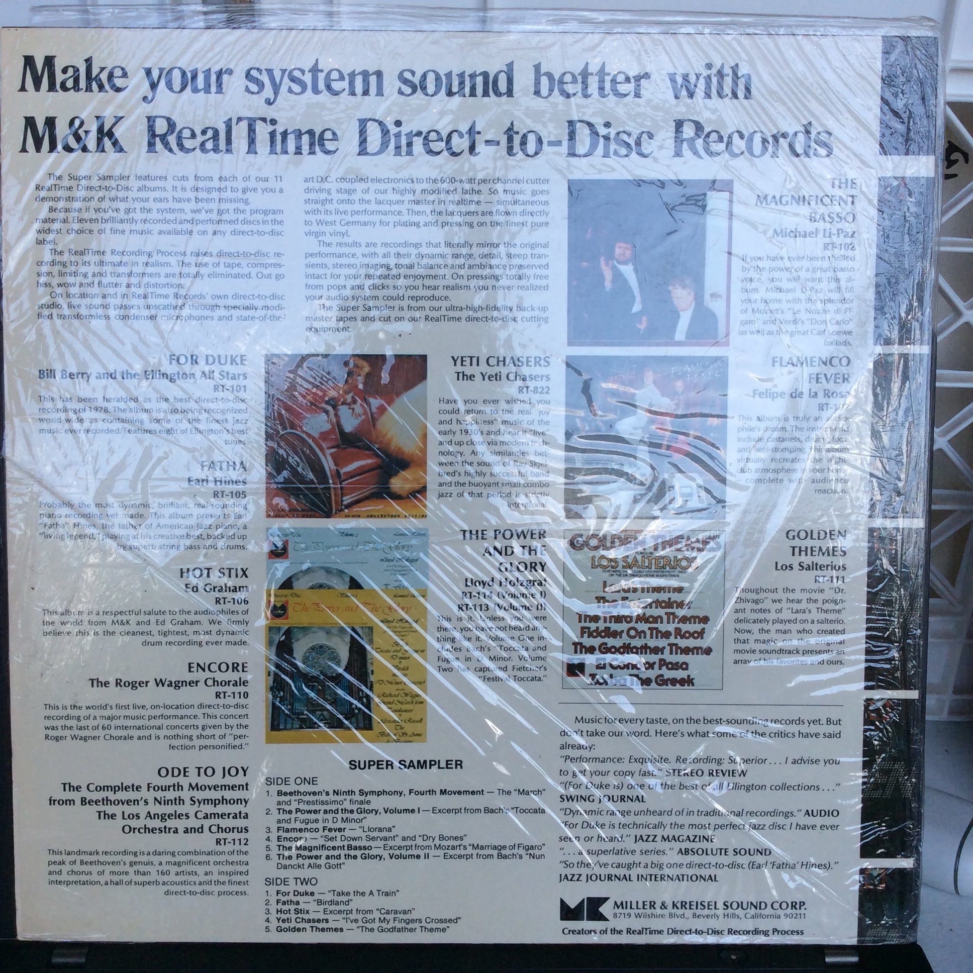 Super Sampler (VINYL) | Near Mint (NM) Near Mint (NM)