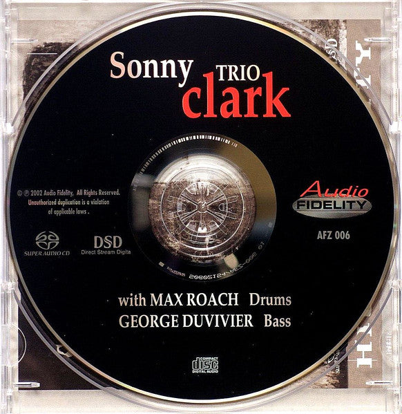 Sonny Clark Trio (SACD) | Near Mint (NM or M-)
