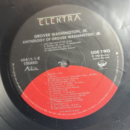 Grover Washington, Jr. - Anthology Of Grover Washington Jr. (VINYL) | Near Mint (NM or M-) Excellent+ (EX+)