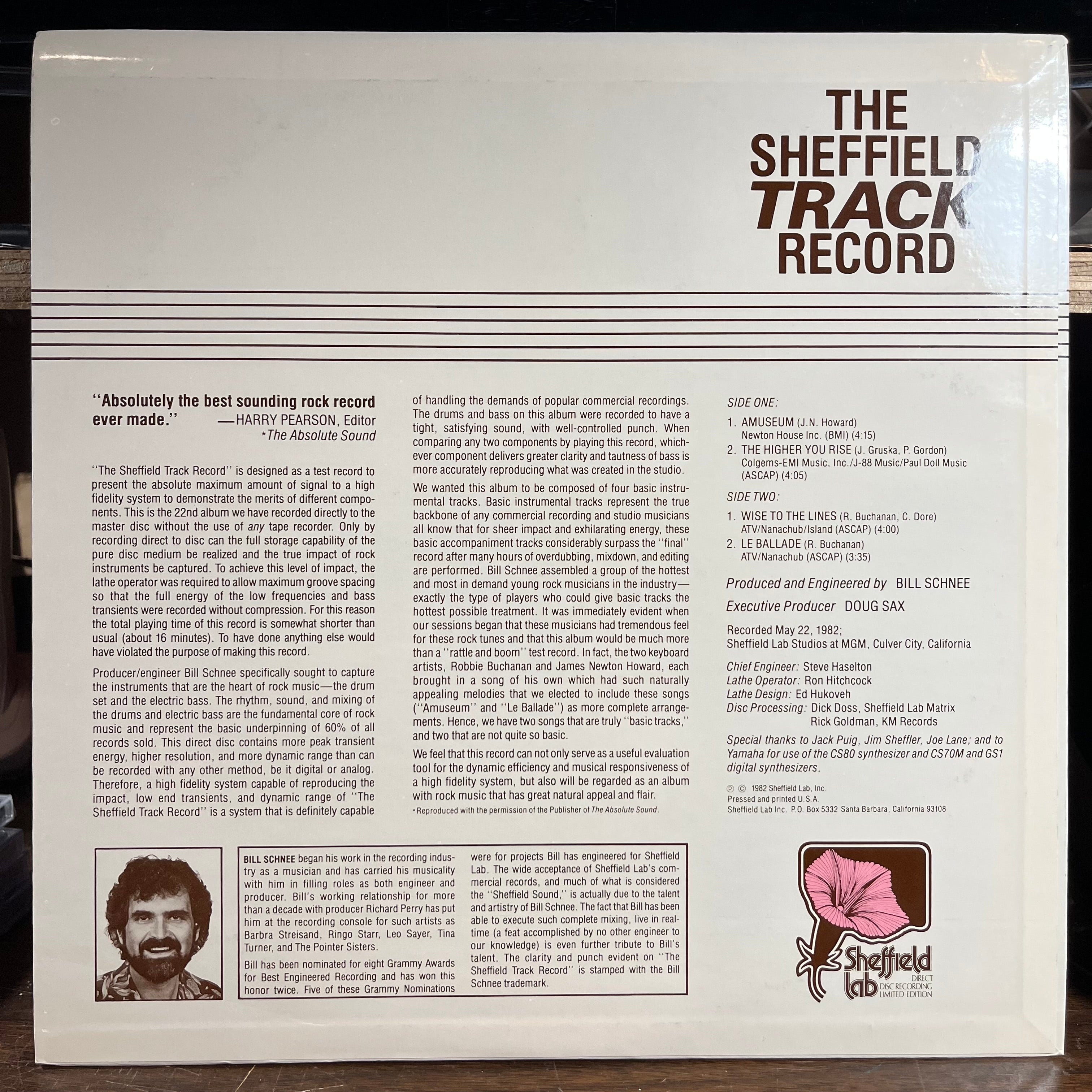 Robbie Buchanan - The Sheffield Track Record (VINYL) | Near Mint (NM) Near Mint (NM)