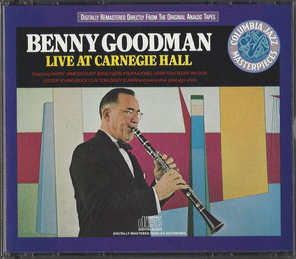 Benny Goodman - Live At Carnegie Hall (2xCD) | Near Mint (NM) Near Mint (NM)