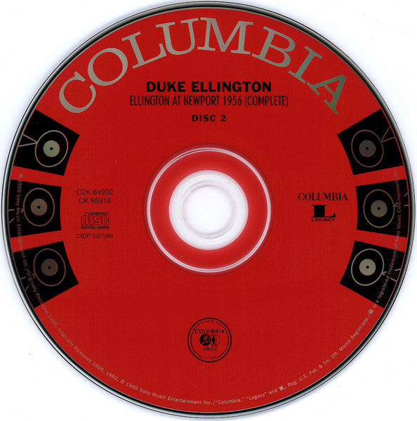 Duke Ellington - Ellington At Newport 1956 (Complete) (2xCD) | Near Mint (NM or M-)