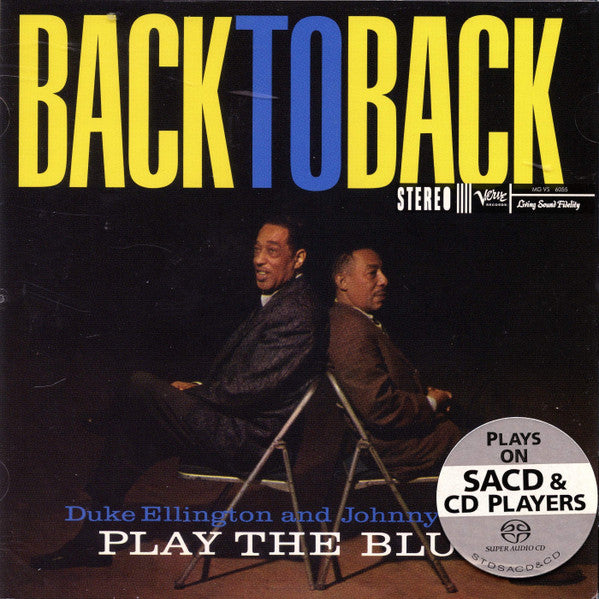 Duke Ellington - Back To Back (Duke Ellington And Johnny Hodges Play The Blues) (SACD) | Near Mint (NM) Near Mint (NM)