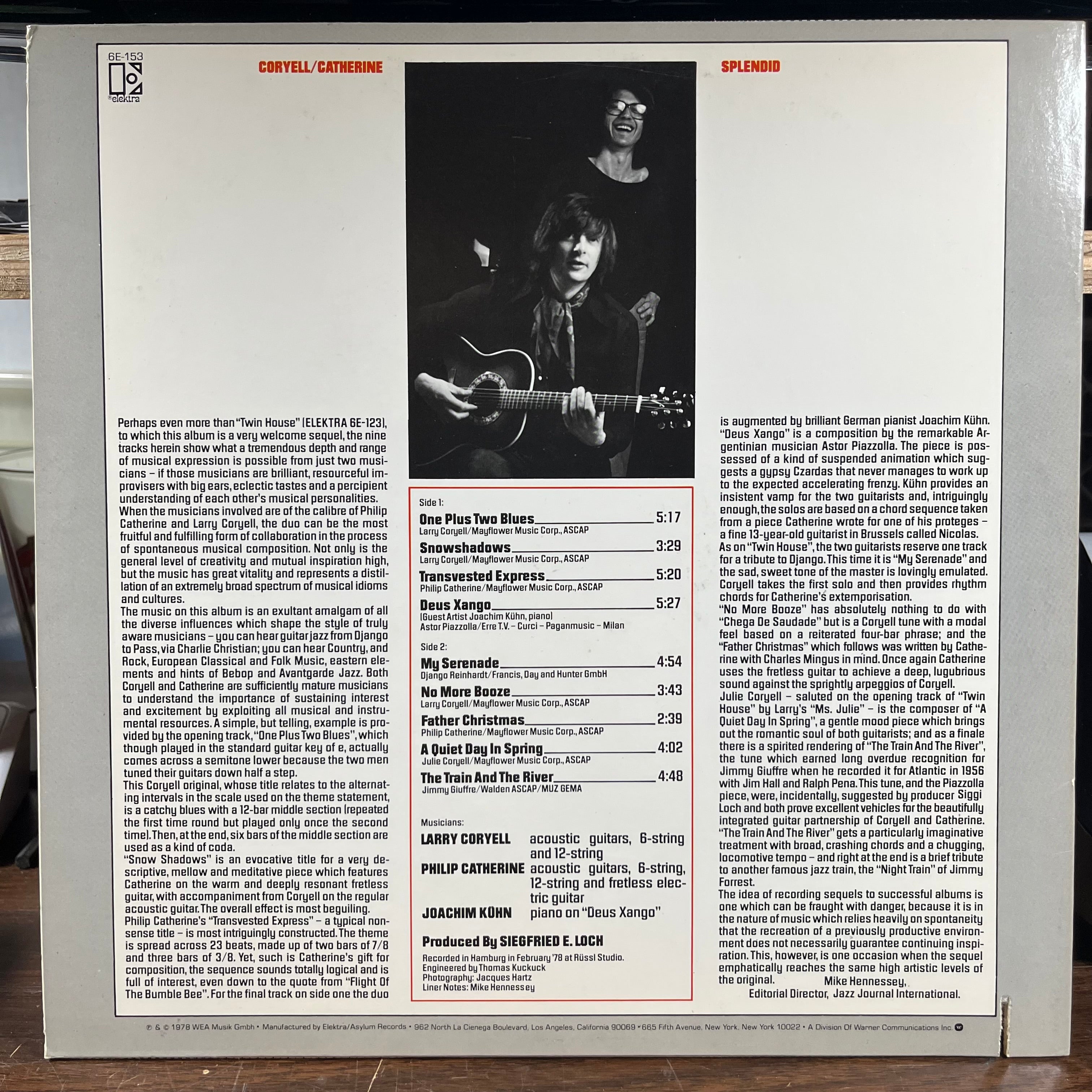 Larry Coryell - Splendid (LP) | Near Mint (NM) Near Mint (NM)