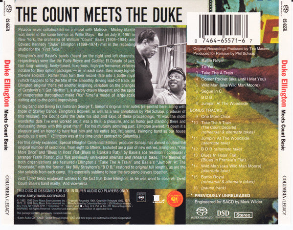 First Time! The Count Meets The Duke (SACD) | Near Mint (NM or M-)