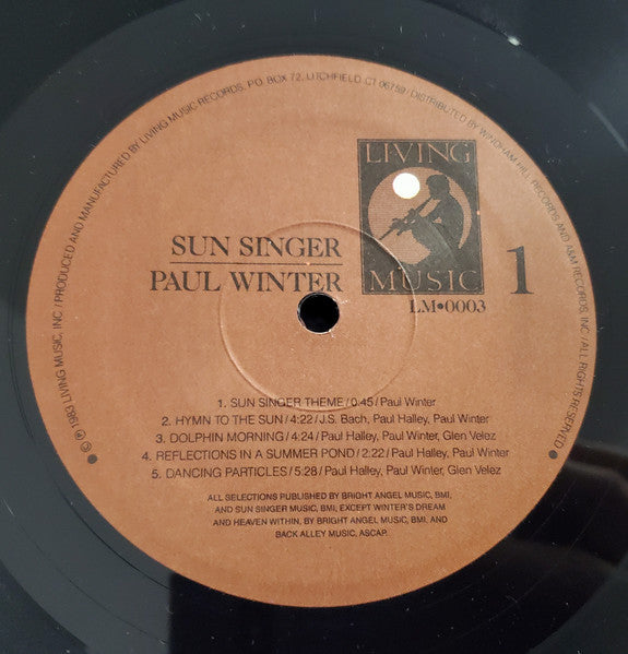 Paul Winter (2) - Sun Singer *SHRINK* | Near Mint (NM) Near Mint (NM)