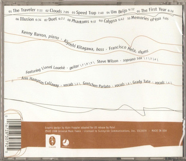 Kenny Barron - The Traveler (CD) | Near Mint (NM) Excellent+ (EX+)
