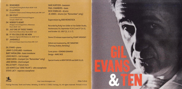 Gil Evans - Gil Evans & Ten (SACD) | Near Mint (NM or M-)