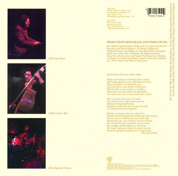 Bill Evans - You Must Believe In Spring (CD) | Near Mint (NM) Near Mint (NM)