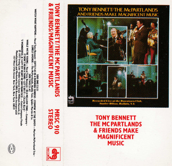 Tony Bennett - Tony Bennett/The McPartlands *CASSETTE* | Near Mint (NM) Near Mint (NM)