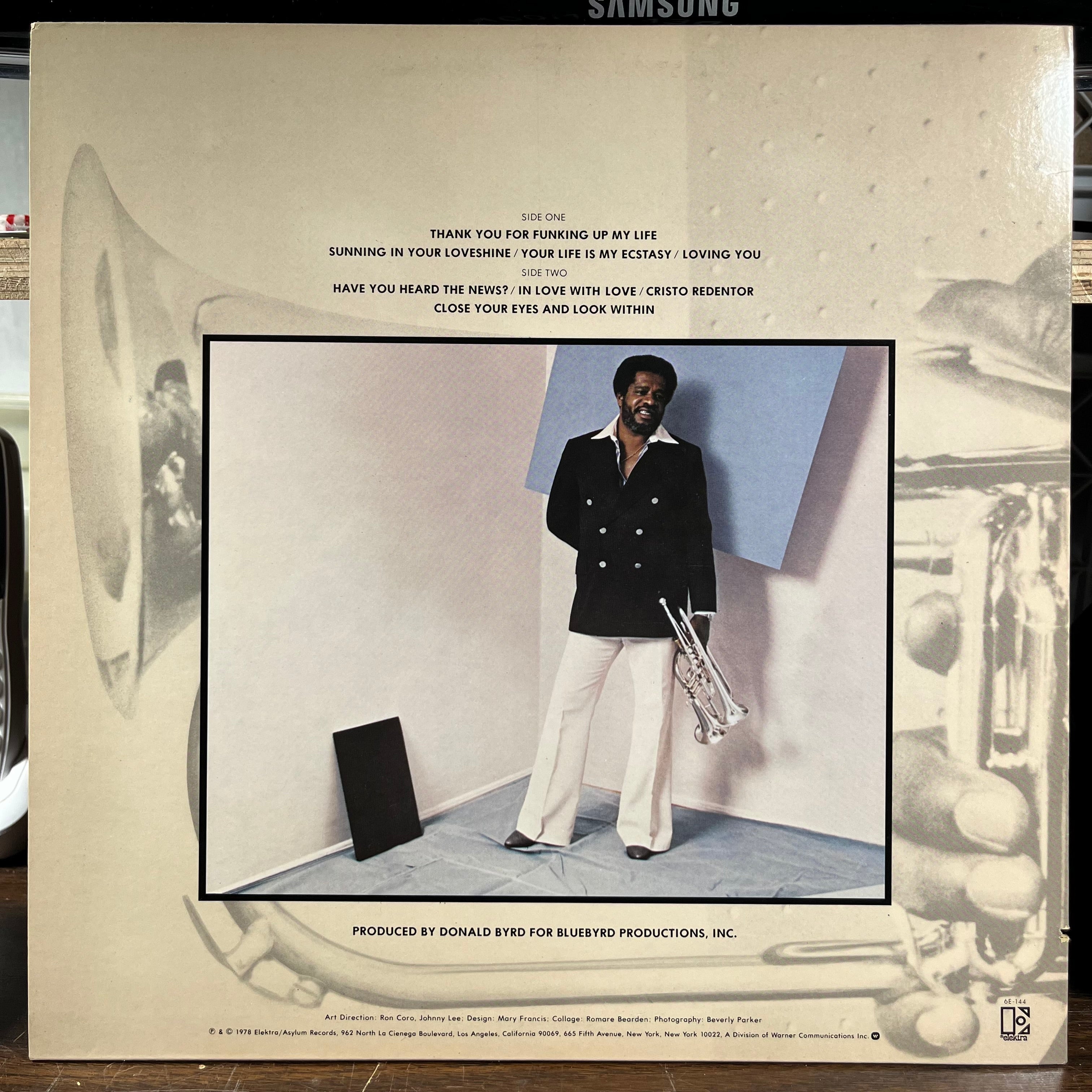 Donald Byrd - Thank You … For F.U.M.L. (Funking Up My Life) (LP) | Near Mint (NM) Near Mint (NM)