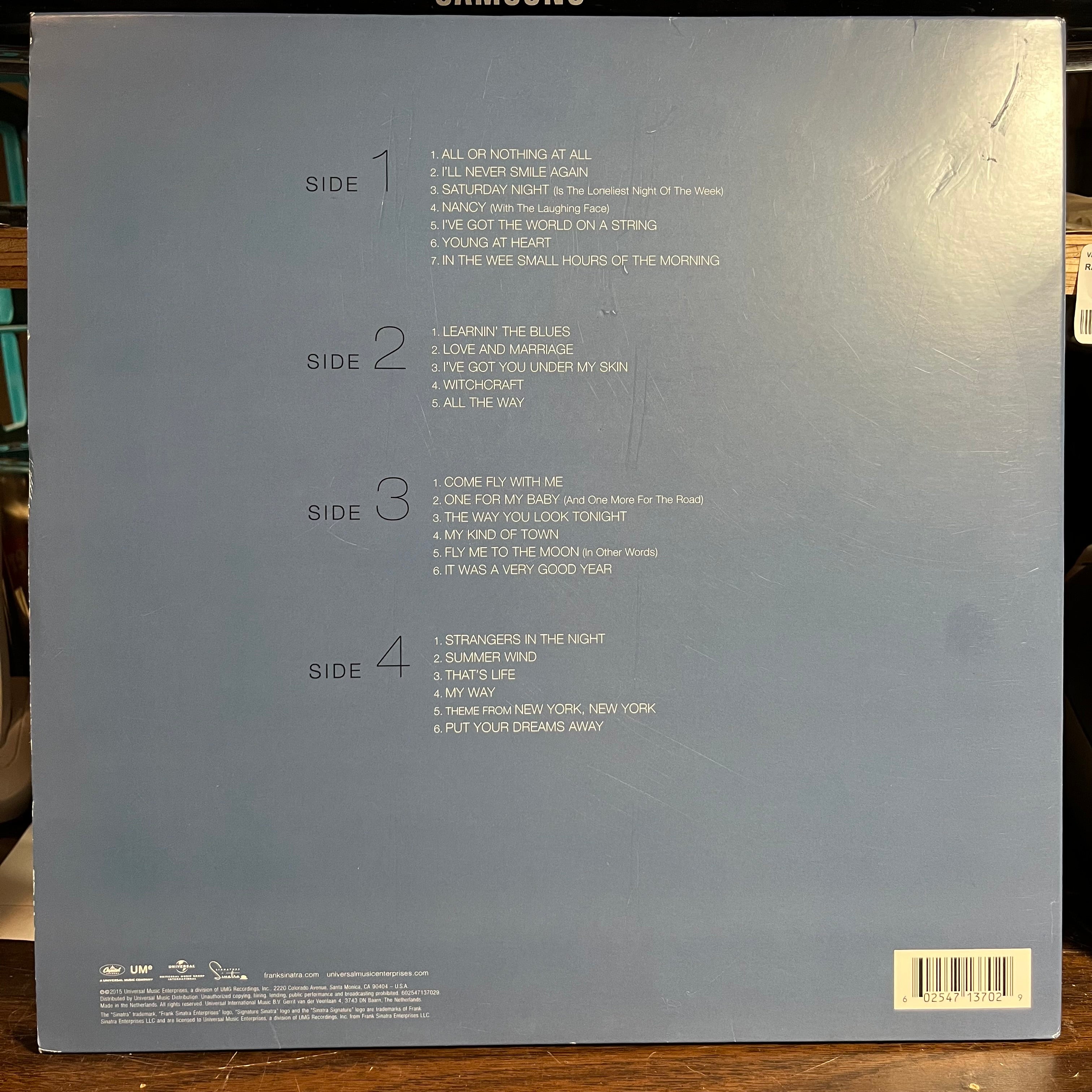 Frank Sinatra - Ultimate Sinatra (2xVINYL) | Near Mint (NM) Excellent+ (EX+)