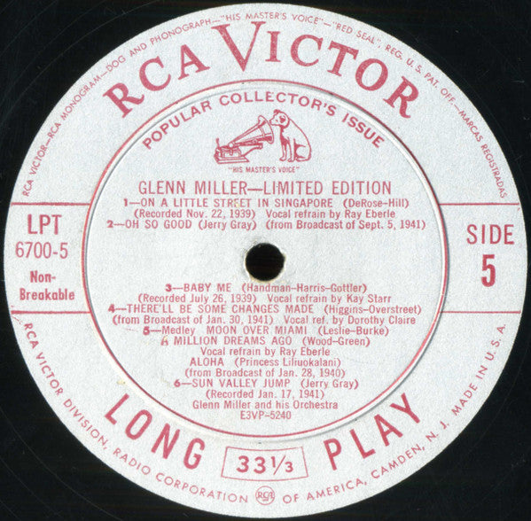Glenn Miller And His Orchestra - Limited Edition | Very Good Plus (VG+) Near Mint (NM)