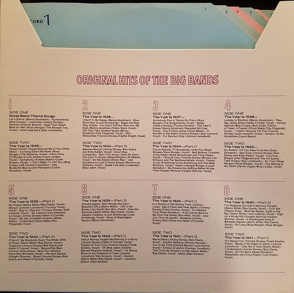 Various - Original Hits Of The Big Bands *BOX* | Very Good Plus (VG+) Very Good Plus (VG+)