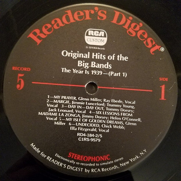 Various - Original Hits Of The Big Bands *BOX* | Very Good Plus (VG+) Very Good Plus (VG+)