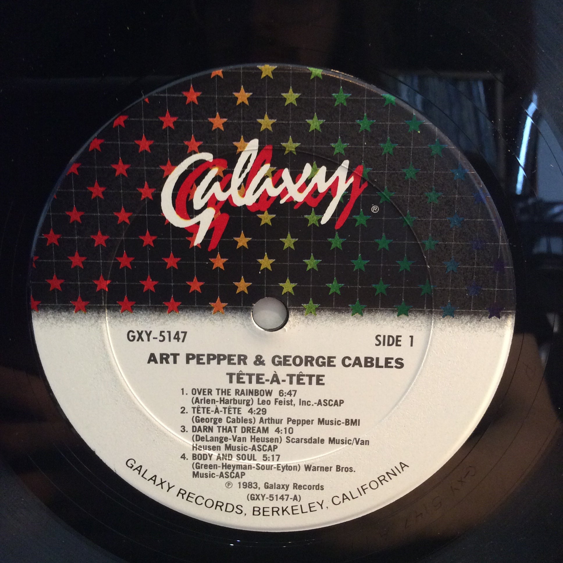 Art Pepper - Tête-À-Tête (VINYL) | Very Good Plus (VG+) Near Mint (NM)