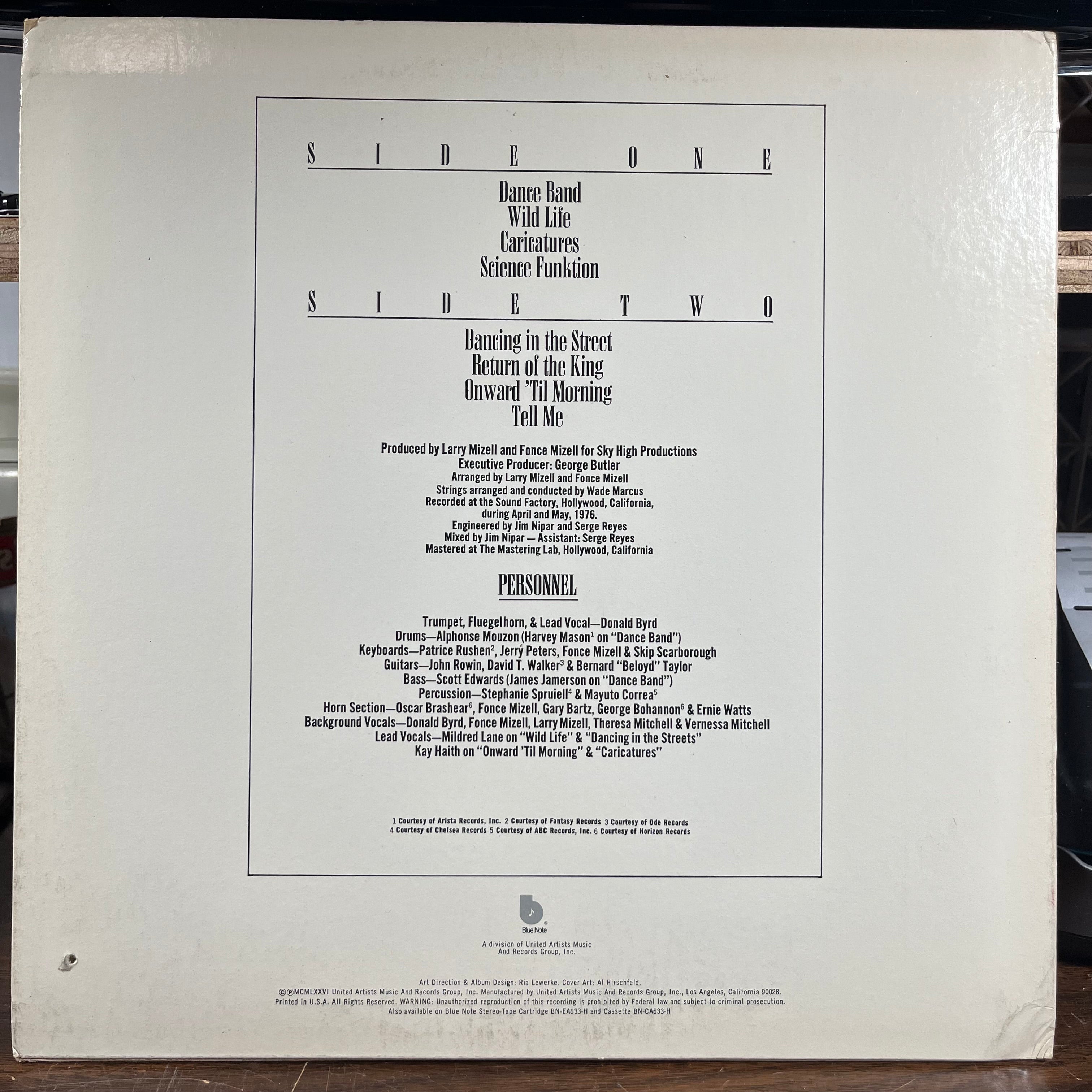 Donald Byrd - Caricatures (LP) | Very Good Plus (VG+) Excellent (EX)