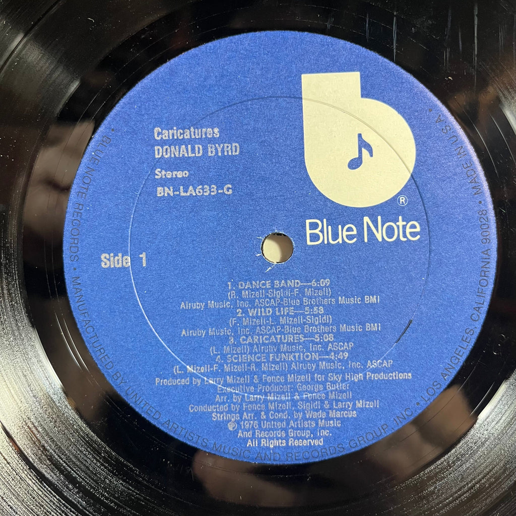 Donald Byrd - Caricatures (LP) | Very Good Plus (VG+) Excellent (EX)