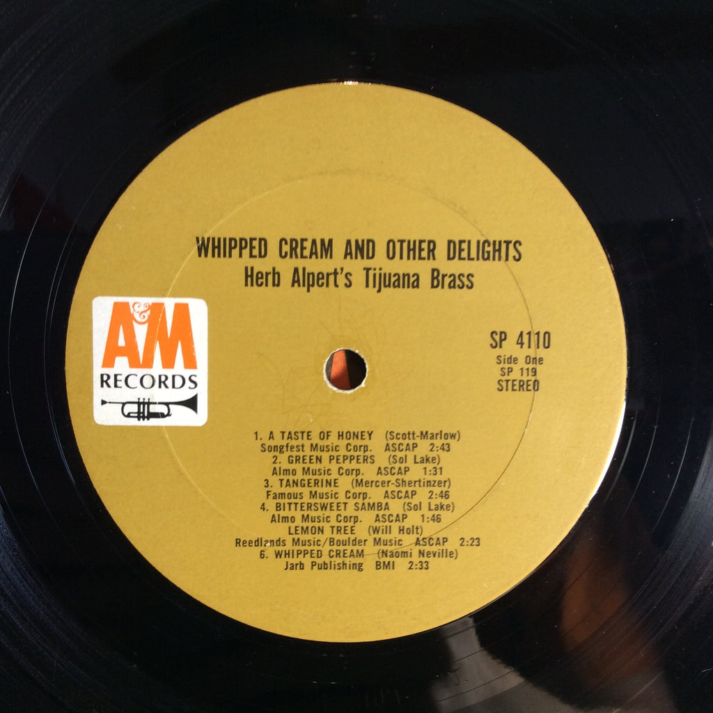 Herb Alpert & The Tijuana Brass - Whipped Cream & Other Delights (VINYL) | Very Good Plus (VG+) Excellent+ (EX+)
