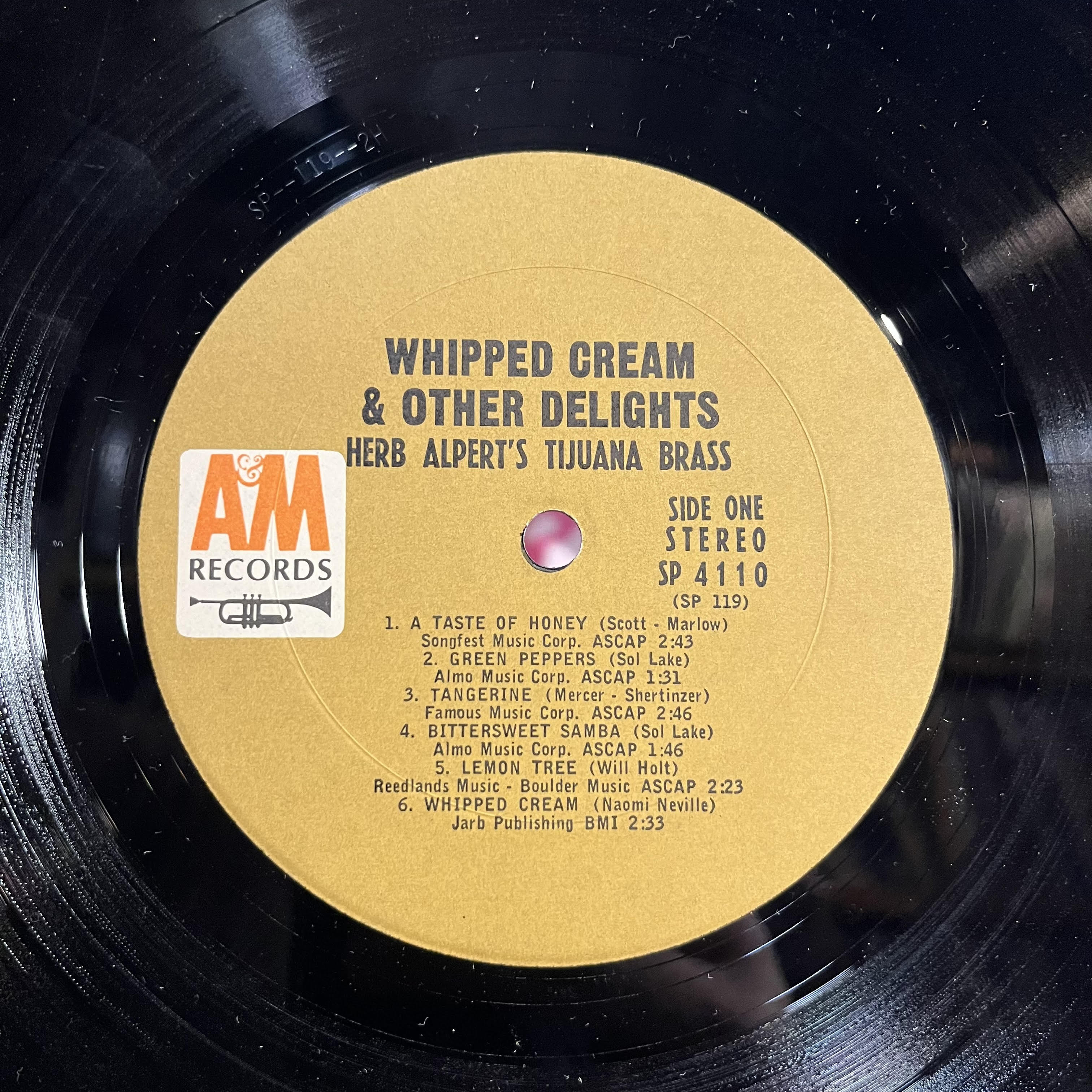 Herb Alpert & The Tijuana Brass - Whipped Cream & Other Delights *PITMAN* | Very Good Plus (VG+) Near Mint (NM)