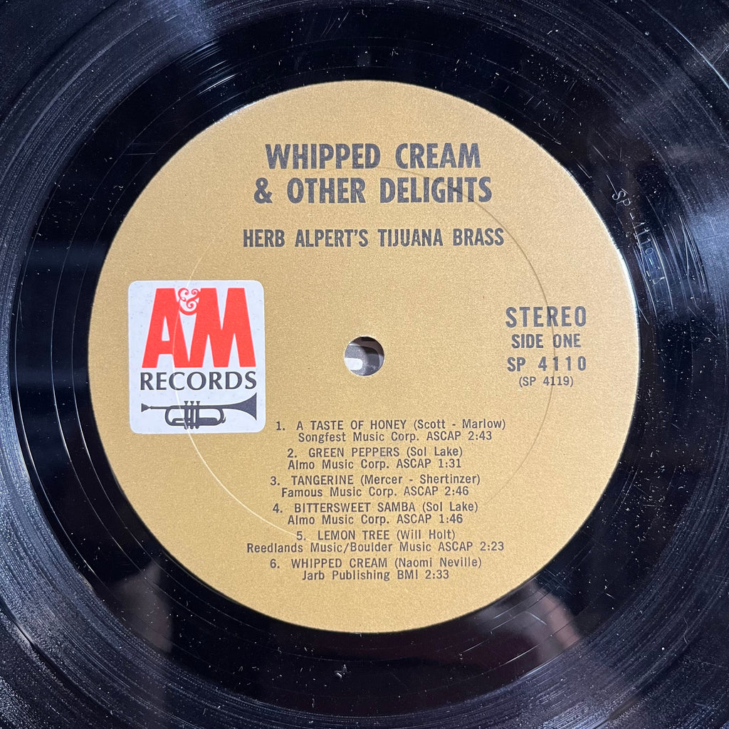 Herb Alpert & The Tijuana Brass - Whipped Cream & Other Delights | Very Good (VG) Very Good (VG)
