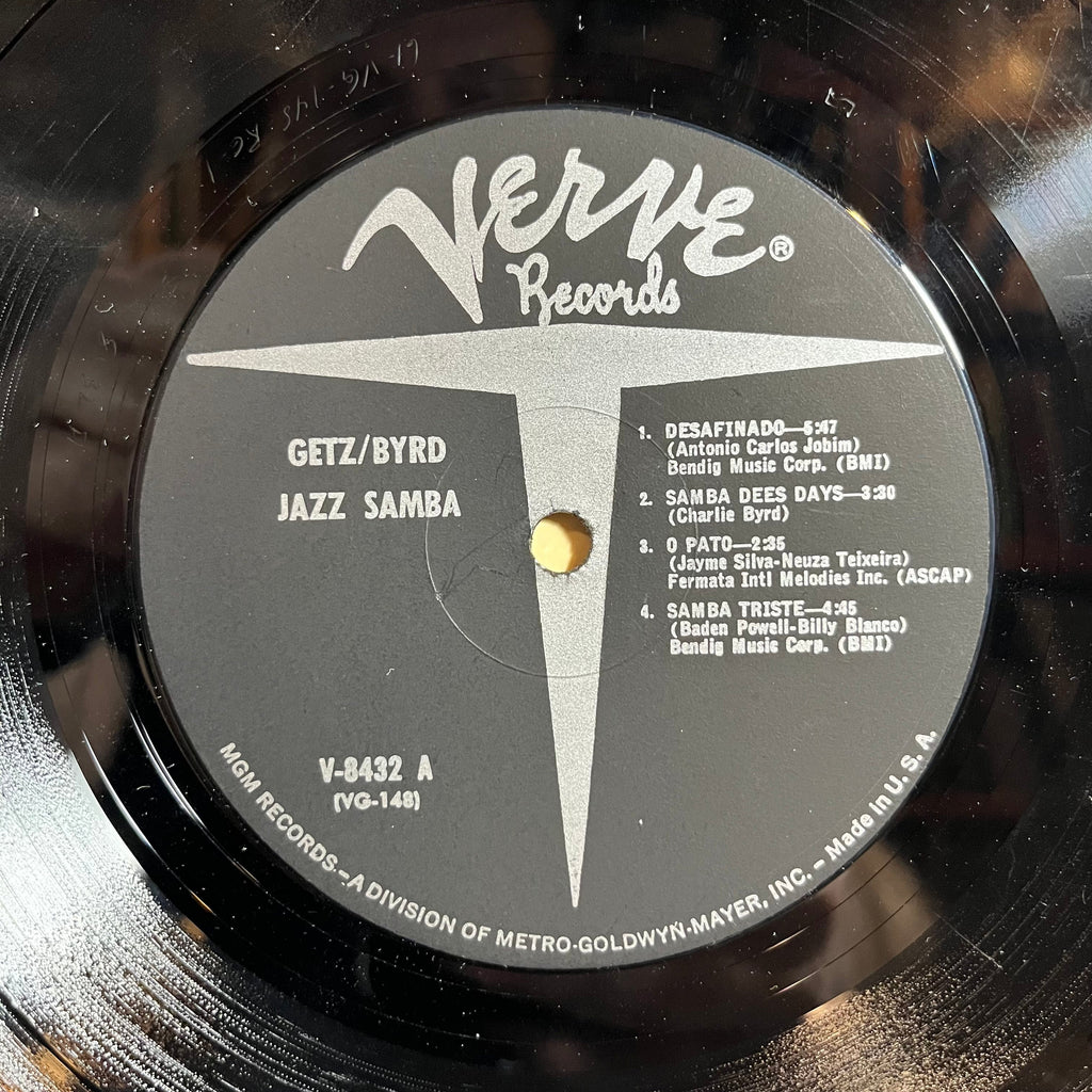 Stan Getz - Jazz Samba (VINYL) | Very Good (VG) Excellent (EX)
