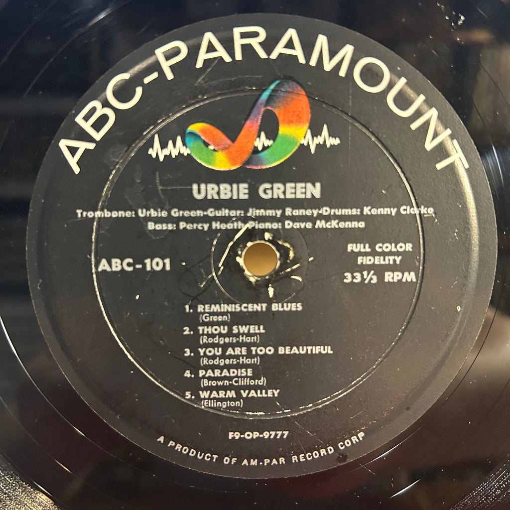 Urbie Green - Blues And Other Shades Of Green | Very Good (VG) Very Good (VG)