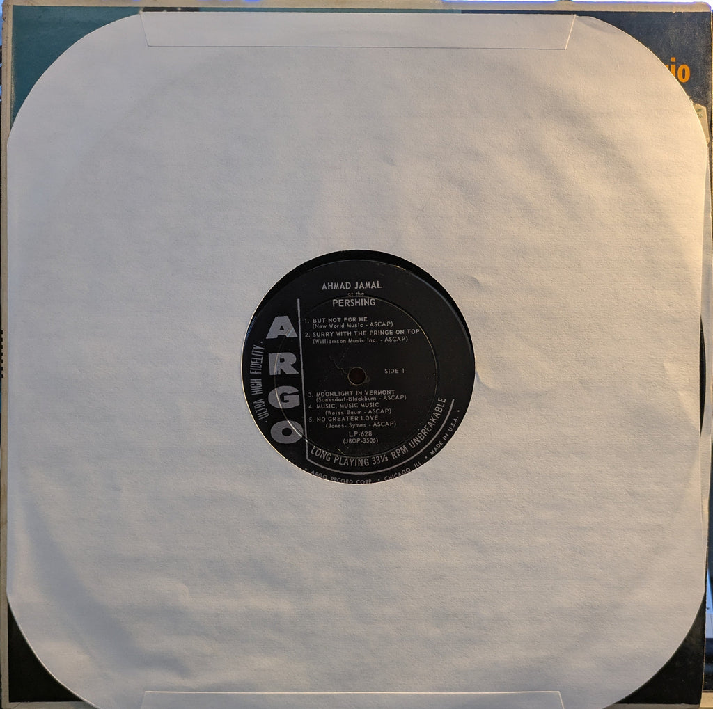 Ahmad Jamal Trio - Ahmad Jamal Trio At The Pershing (But Not For Me) (VINYL) | Very Good (VG) Very Good Plus (VG+)
