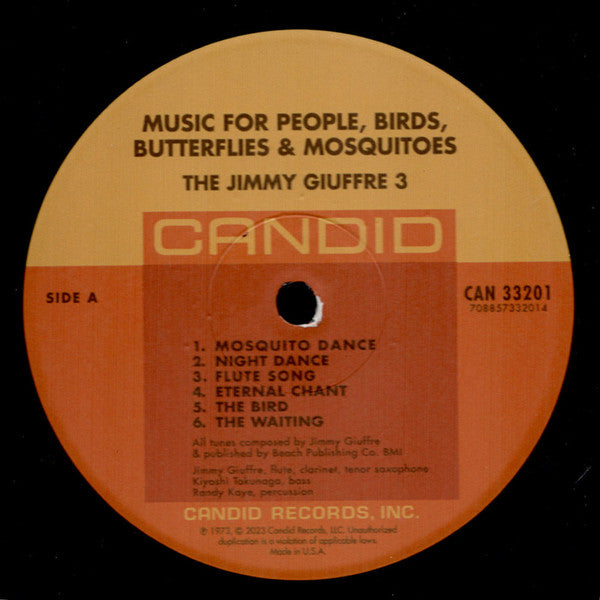 Music For People, Birds, Butterflies & Mosquitoes | Mint (M) Mint (M)