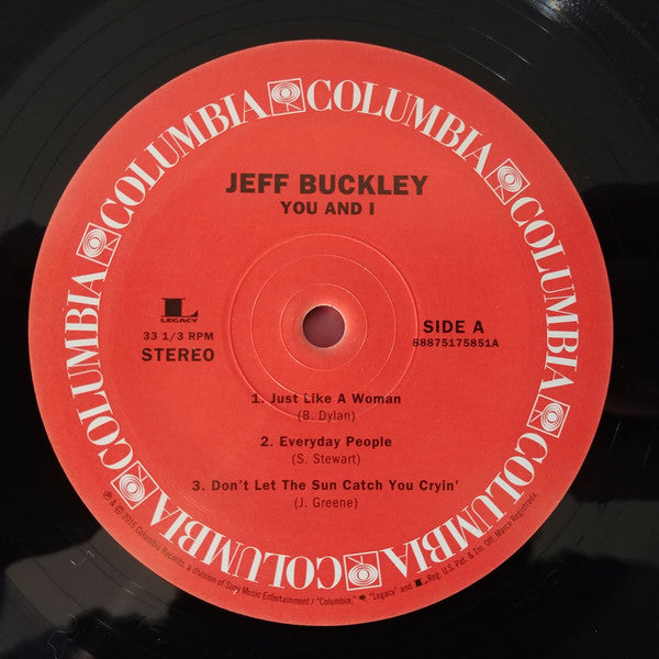 Jeff Buckley - You And I (2x VINYL) | Mint (M) Mint (M)