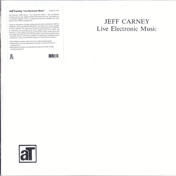 Live Electronic Music | Mint (M) Mint (M)