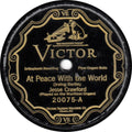 At Peace With The World / Valencia | Very Good Plus (VG+) Generic