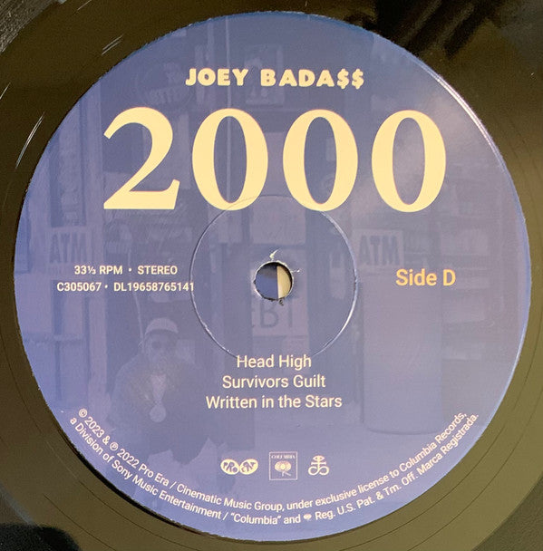 Joey Bada$ - 2000 | Mint (M) Mint (M)