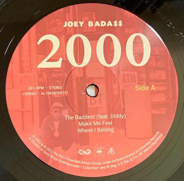 Joey Bada$ - 2000 | Mint (M) Mint (M)
