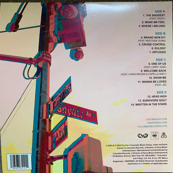 Joey Bada$ - 2000 | Mint (M) Mint (M)