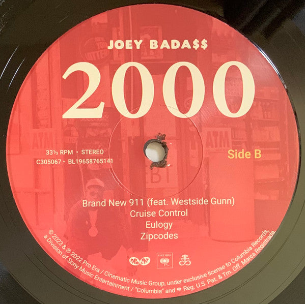 Joey Bada$ - 2000 | Mint (M) Mint (M)