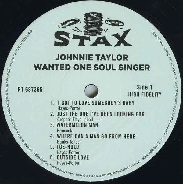 Wanted One Soul Singer | Mint (M) Mint (M)