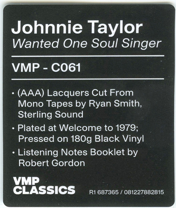 Wanted One Soul Singer | Mint (M) Mint (M)