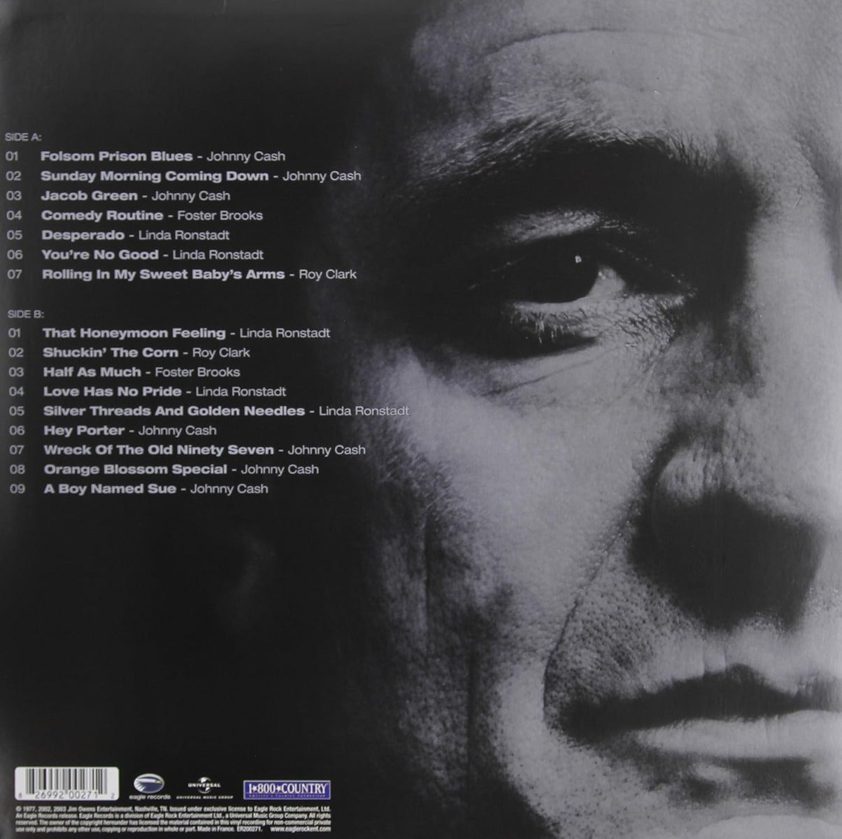 A Concert: Behind Prison Walls (Black & White Marble Colored Vinyl) |
