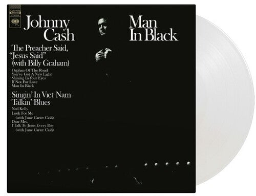 Man In Black (Limited Edition, 180 Gram Crystal Clear Vinyl) [Import] | Mint (M) Mint (M)