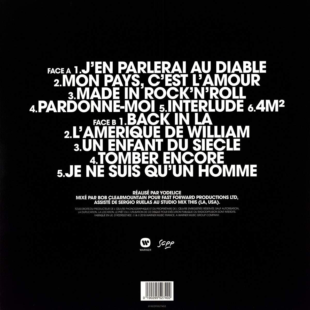 Mon Pays C'Est L'Amour [Import VINYL] | Mint (M) Mint (M)