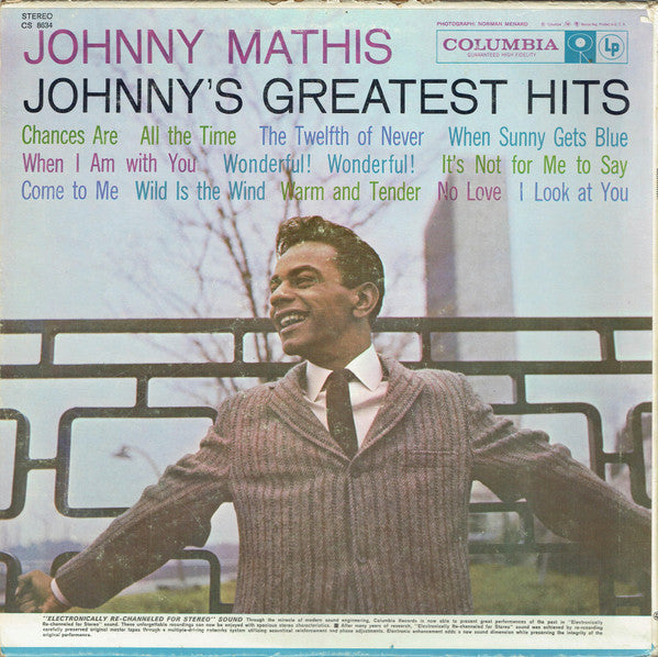 Johnny Mathis - Johnny's Greatest Hits | Very Good Plus (VG+) Near Mint (NM)